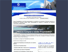 Tablet Screenshot of grupopropiedades.com